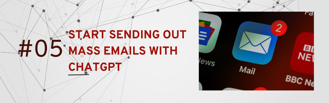 Start sending out mass emails with ChatGPT image